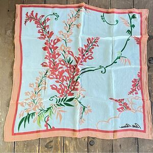 Bill Blass Vintage Floral Scarf